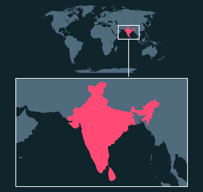 Map location
