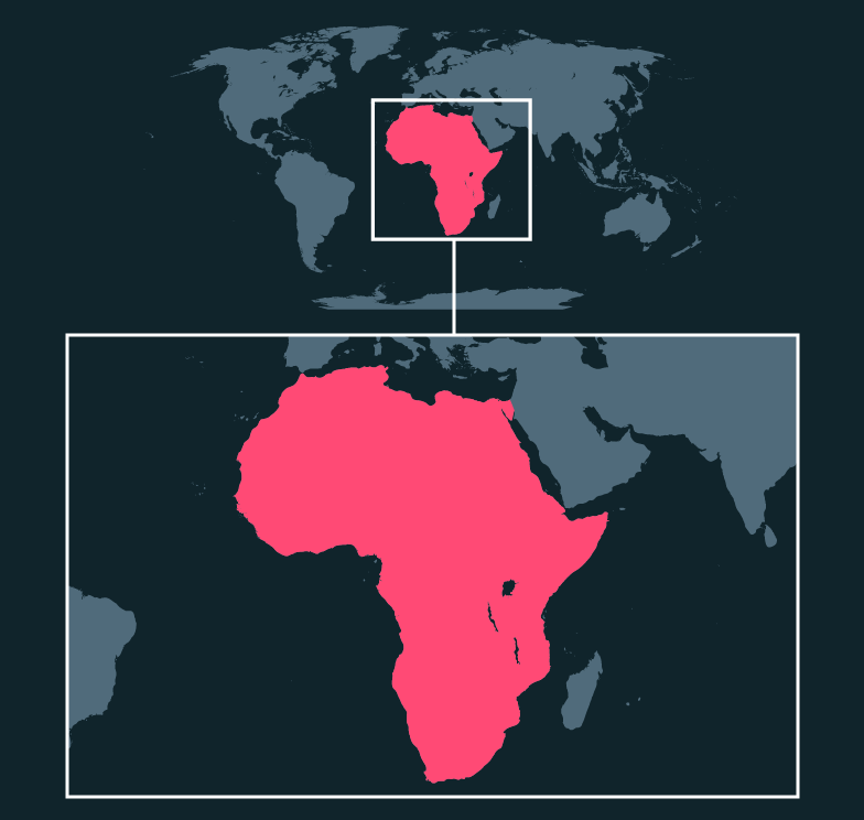 Map location