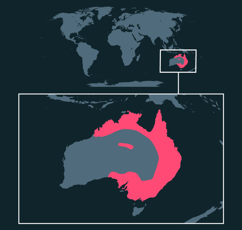 Map location