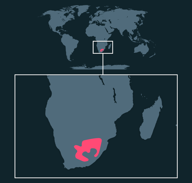 Map location