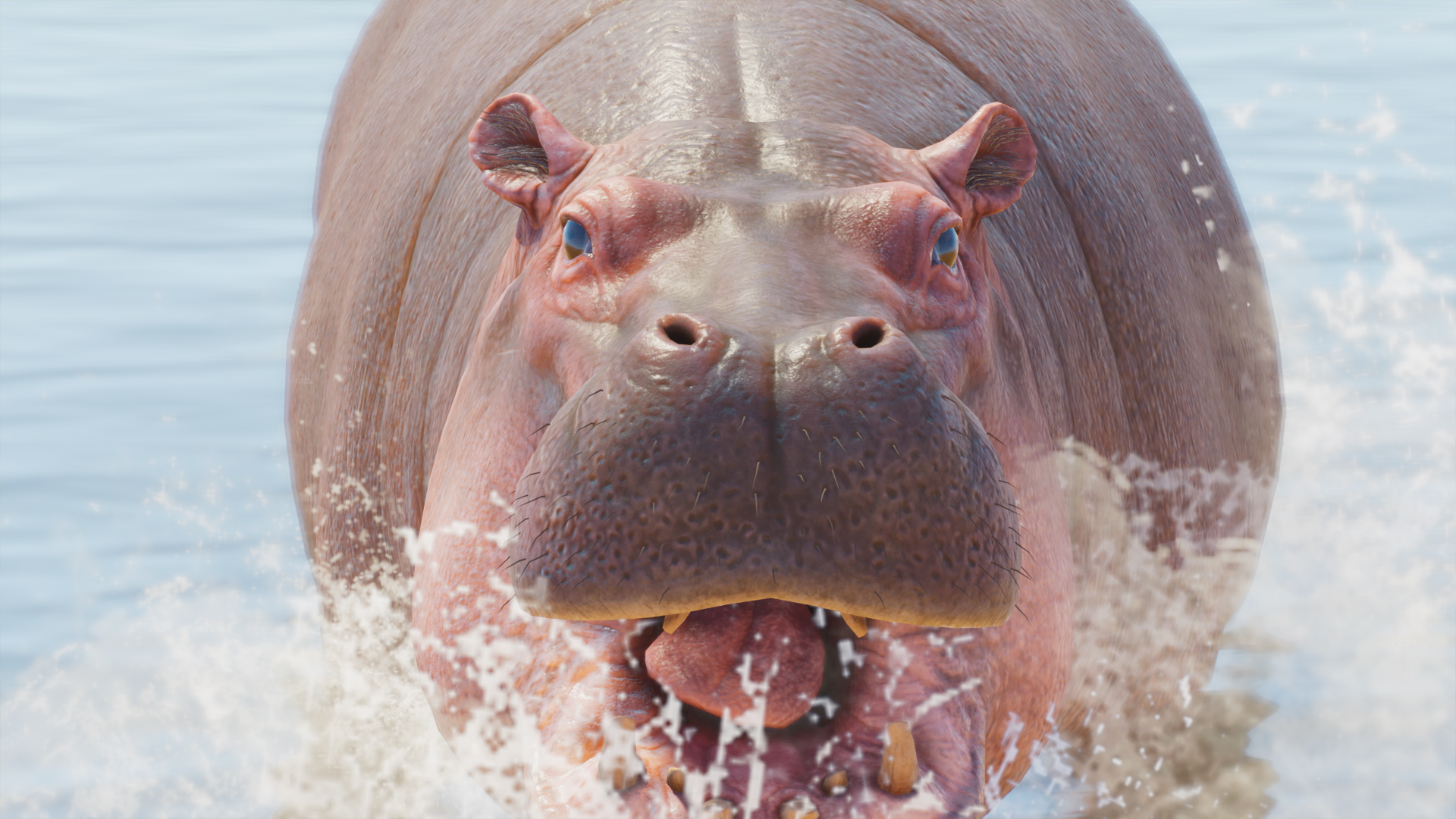 HIPPOさま2 Common Hippopotamus - Zoopedia - Planet Zoo 2