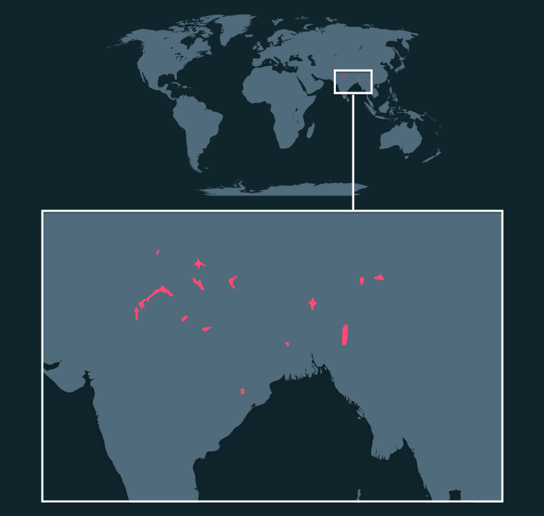 Map location
