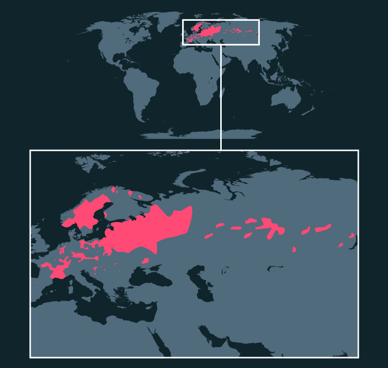 Map location