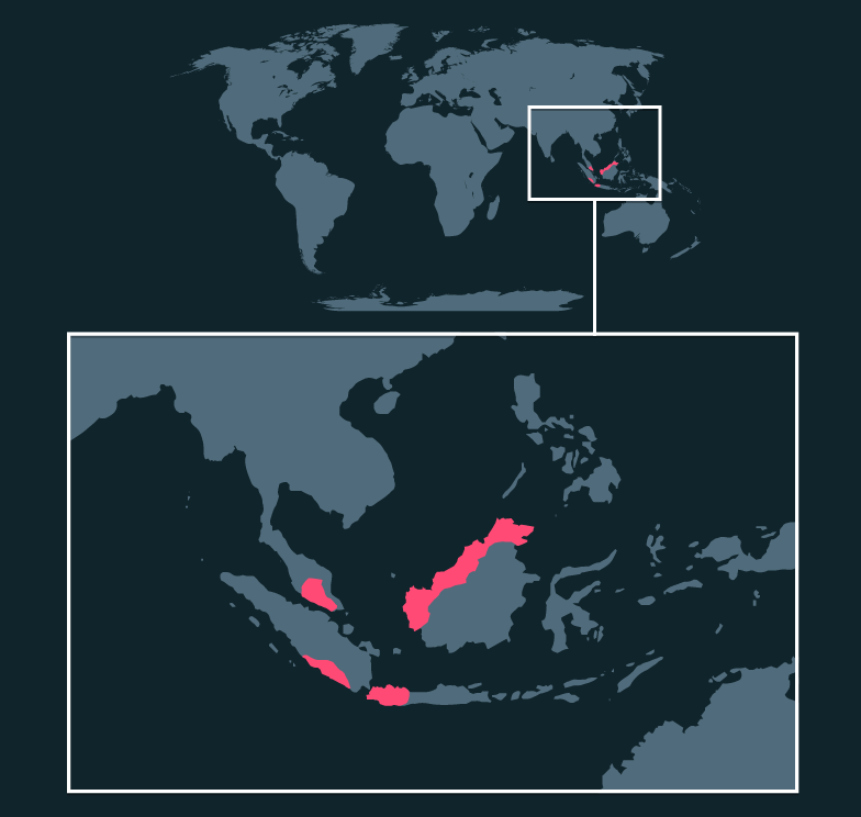 Map location