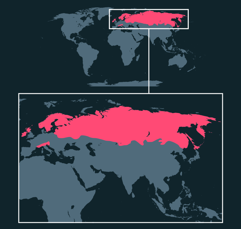 Map location