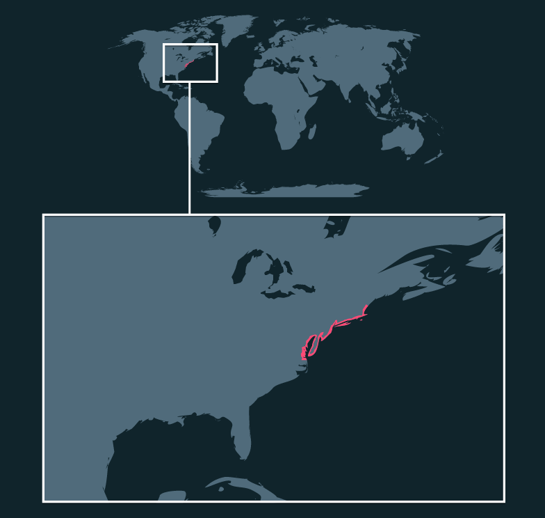 Map location