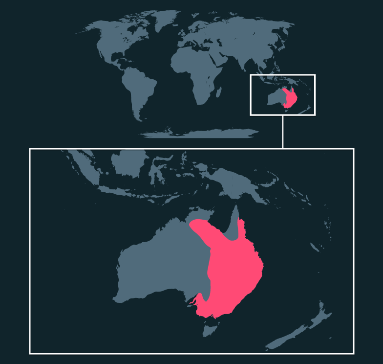 Map location