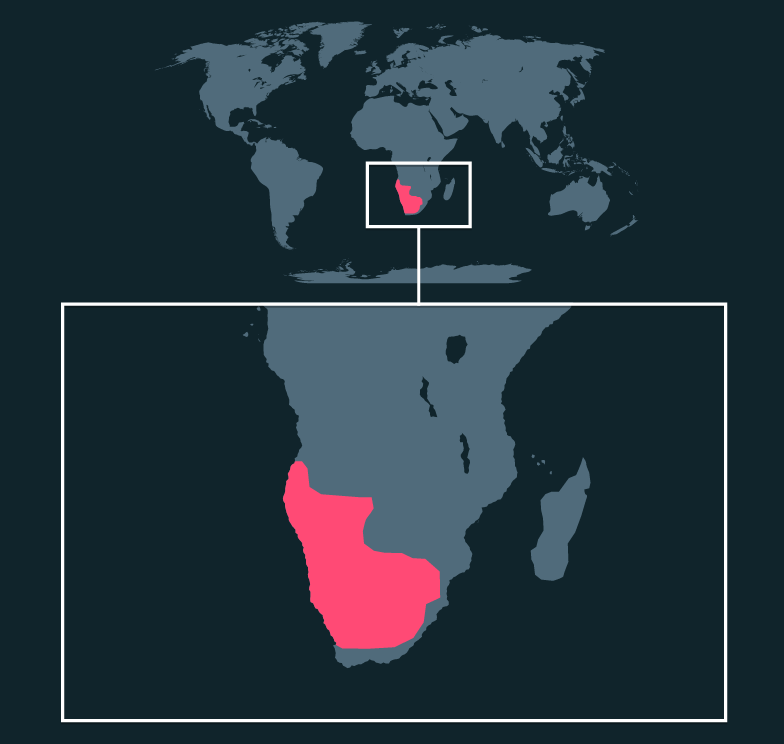 Map location